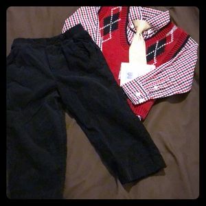 Toddler Sweater Vest Set